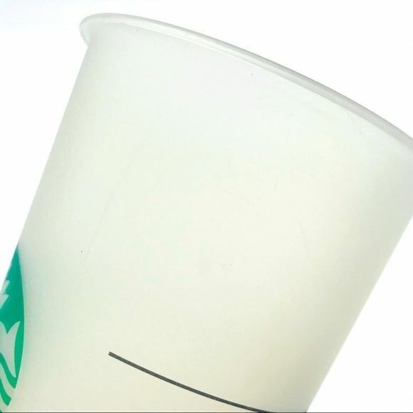 Starbucks Lot of 4 Reusable Plastic Tumbler Cups Dishwasher Safe Collectible - Picture 6 of 13